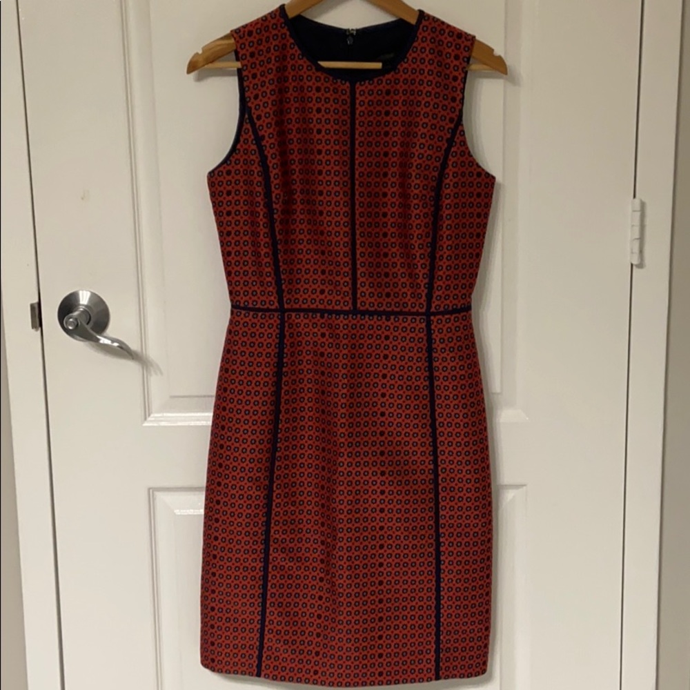 J. Crew Jacquard Dress